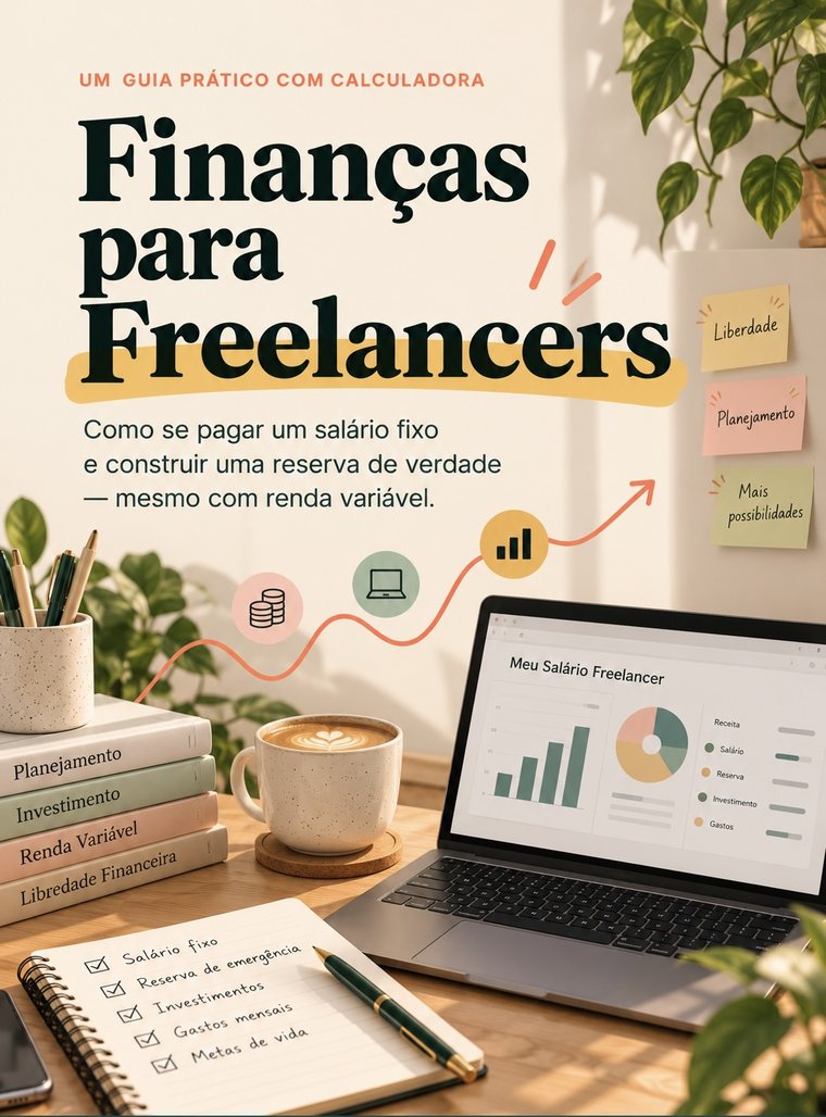 Capa de Finanças para freelancers, de Gloria de Quiñones