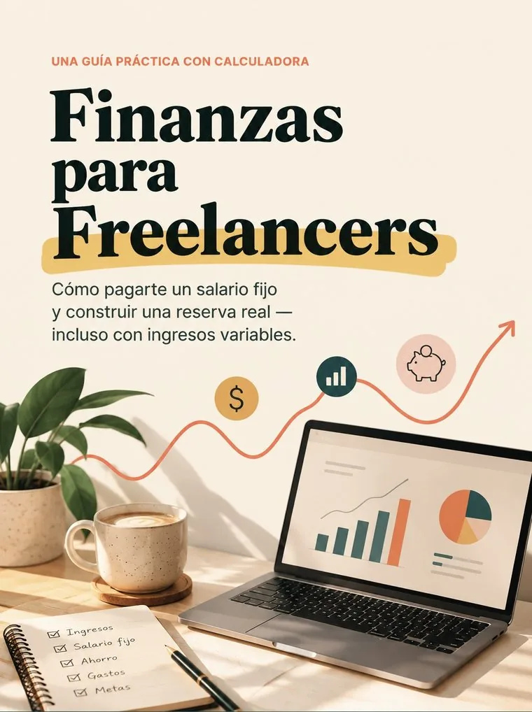 Portada de Finanzas para freelancers, de Gloria de Quiñones